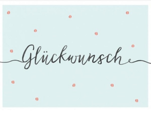 Glückwunschkarte Grafik Werkstatt einzigARTig 15,7x22,2cm
