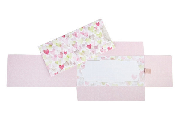 Geschenkumschlag Artebene Herzig 23x11cm 