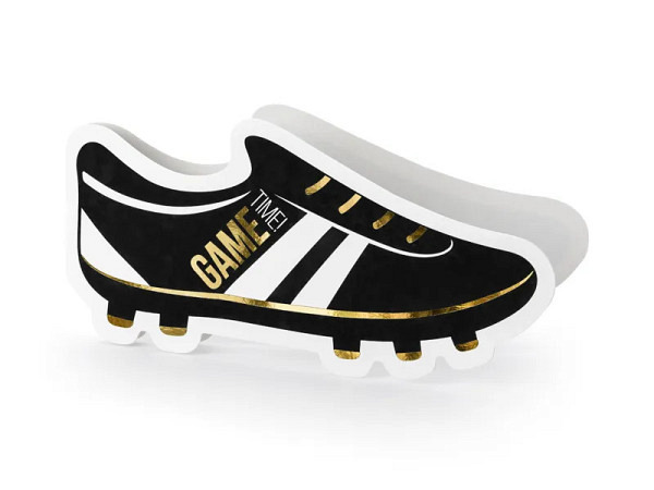 Einladungskarte PartyDeco Fussballschuh 6Stk.