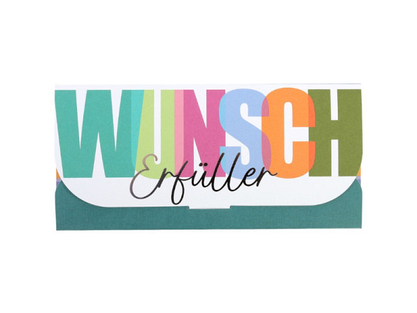 Geschenkumschlag Artebene Wunscherfüller