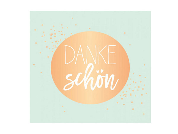 Dankeskarte Grafik Werkstatt quadrART Dankeschön