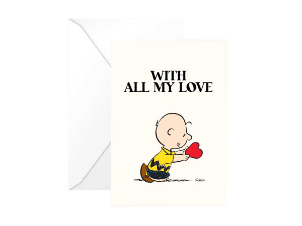 Karte Titlee Snoopy With All My Love A6