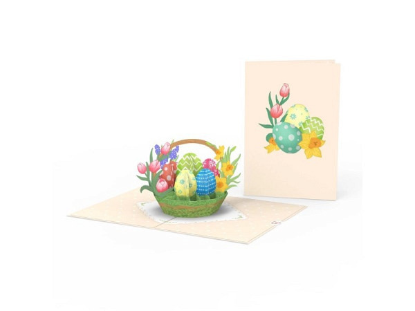 Osterkarte Papercrush 3D Pop-Up Card 