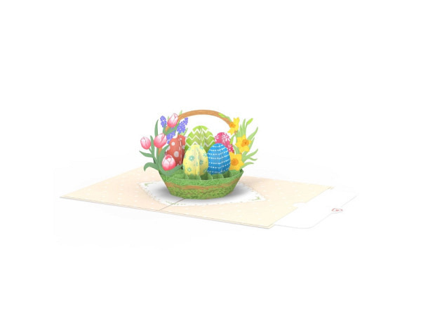 Osterkarte Papercrush 3D Pop-Up Card 