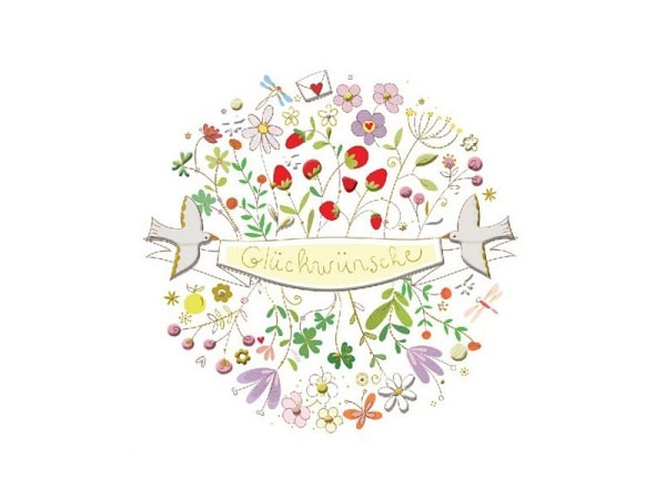 Glückwunschkarte Turnowsky Mini 75x75mm
