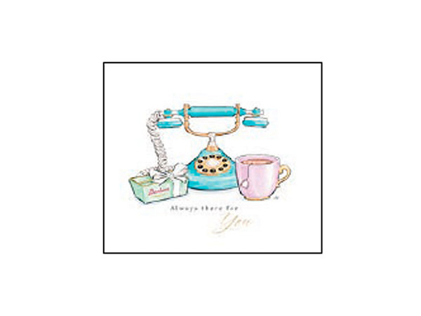 Karte Hallmark Parisienne Telefon