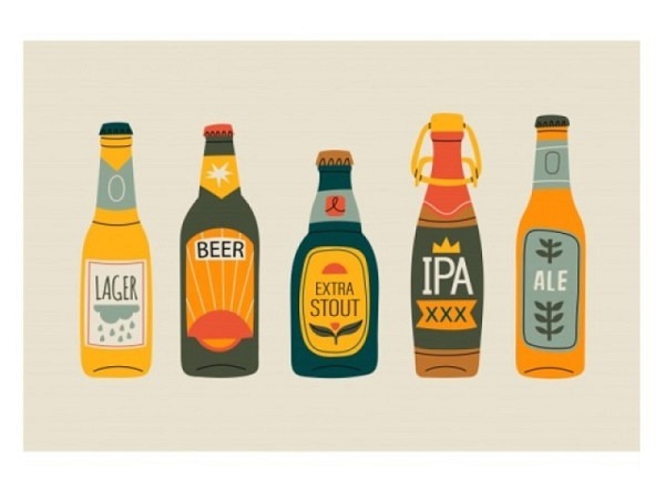 Postkarte Cart Beer, A6-Format