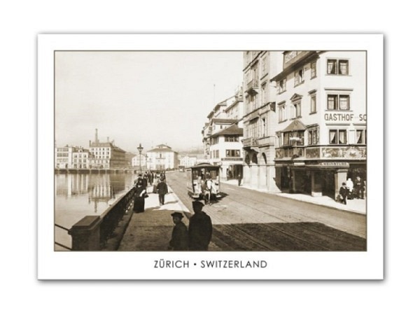 Postkarte Lightmotif Zürich 10,5x14,8cm