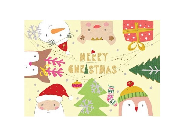 Postkarte Turnowsky Weihnachten 14,5x10,5cm