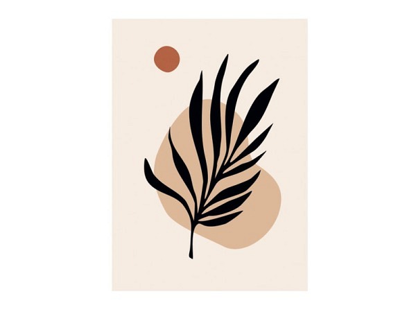 Postkarte Cart Panka Monstera A6 105 x 148 mm