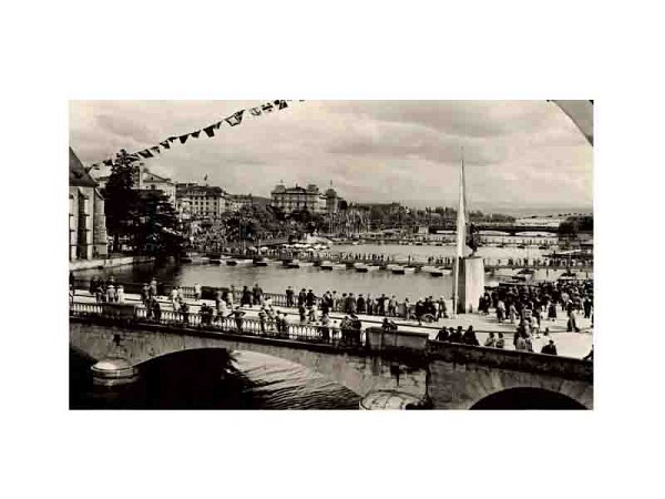 Postkarte Zürich Jubiläumsfeier 10,5x14,8cm
