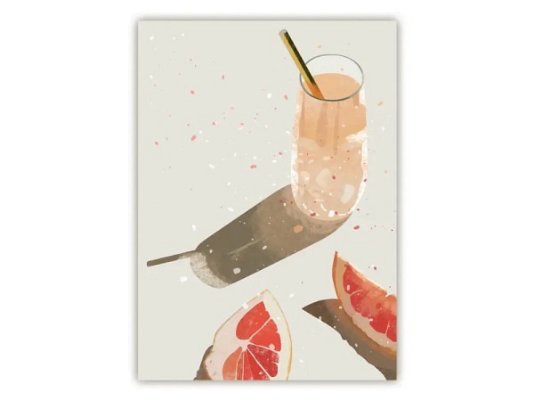 Postkarte Quire Summer Cocktail