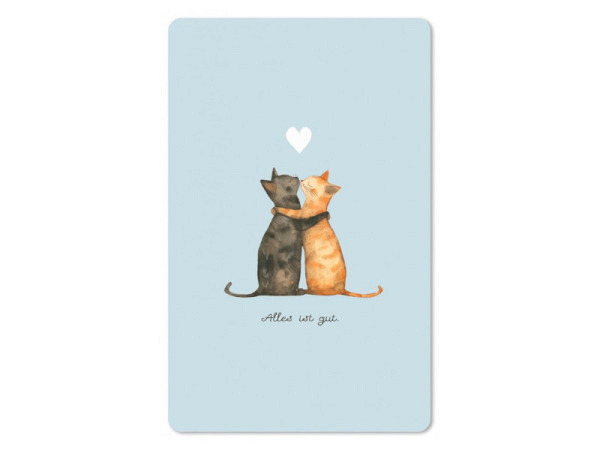 Postkarte Chic.Mic Luna Card Katzen