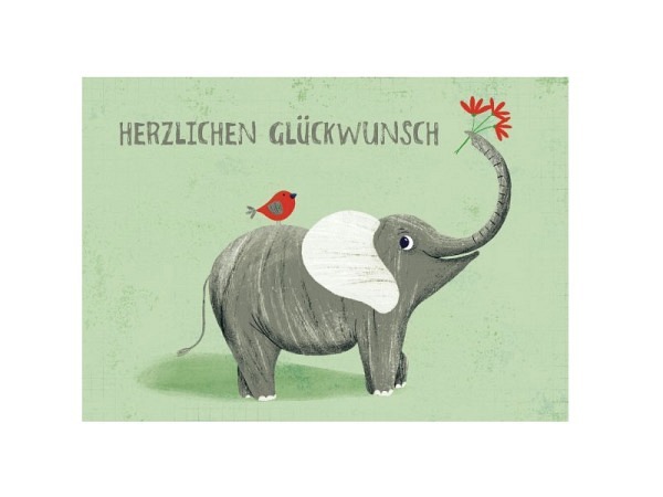 Postkarte Soko Elefant A6 105 x 148 mm