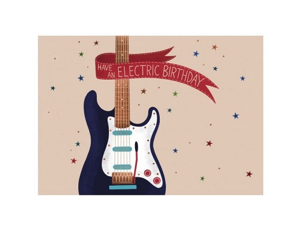 Postkarte Soko E-Gitarre A6 105 x 148 mm