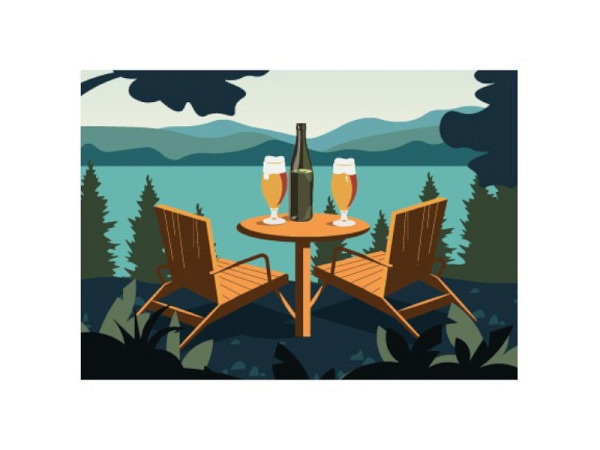 Postkarte Cart Panka Beer A6