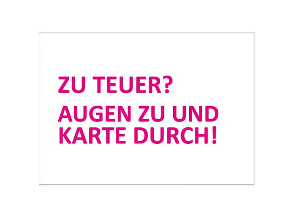 Postkarte 17;30 Hamburg zu teuer A6
