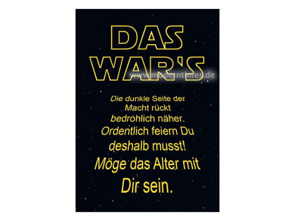 Postkarte Anderskartig Modern Times Möge das Alter mit Dir Sein