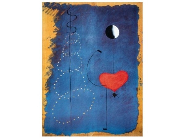 Postkarte Kunstverlag Joan Miro Tänzerin II