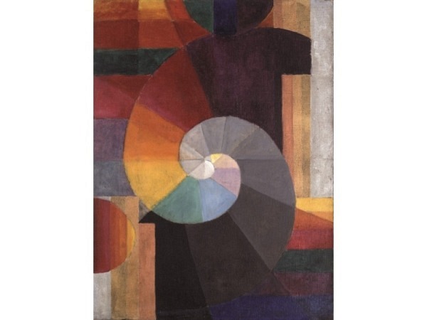 Postkarte Kunstverlag Johannes Itten Begegnung