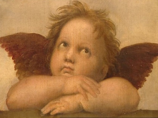 Postkarte Kunstverlag Raffaello Santi Raffael Engel…