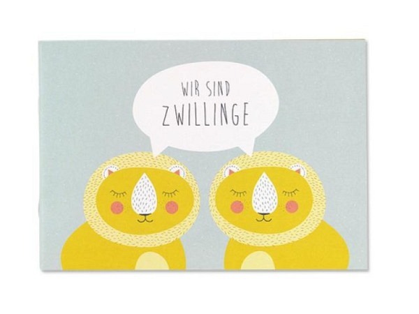 Fotoalbum Ava&Yves, Wir sind Zwillinge, A5-Format, 24 Seiten