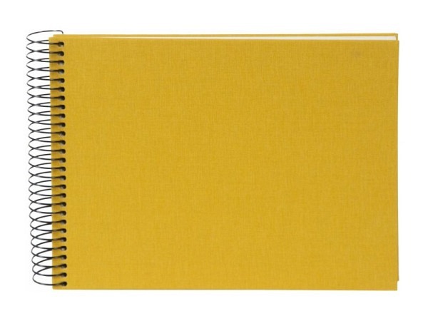 Fotoalbum Goldbuch Bella Vista Spiralalbum 23x17cm Black Senf