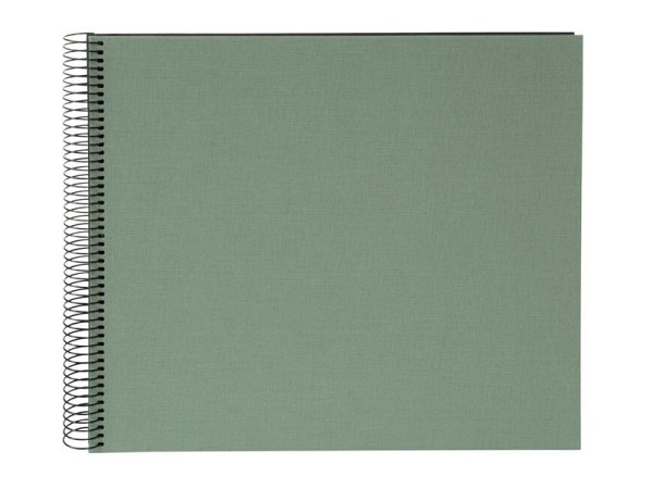 Fotoalbum Goldbuch Bella Vista Spiralalbum 34x30cm White Artischocke
