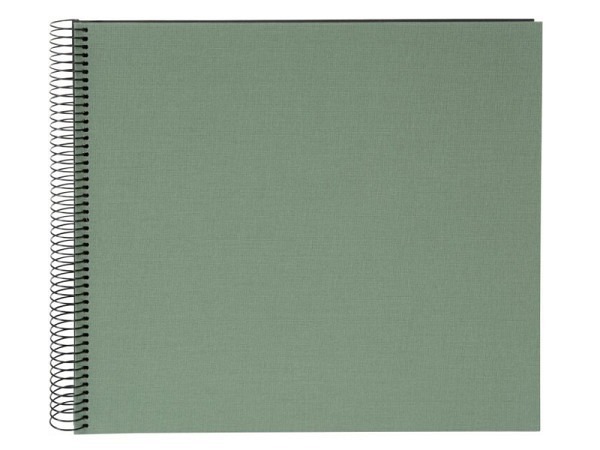 Fotoalbum Goldbuch Bella Vista Spiralalbum 34x30cm Black Artischocke