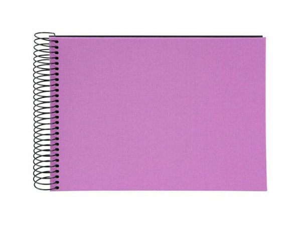 Fotoalbum Goldbuch Bella Vista Spiralalbum 23x17cm Black Lavender