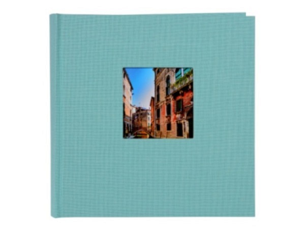 Fotoalbum Goldbuch Bella Vista Einsteckalbum 23x23,5cm himmelblau