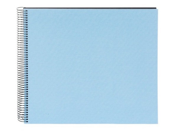 Fotoalbum Goldbuch Bella Vista Spiralalbum 34x30cm Black himmelblau 