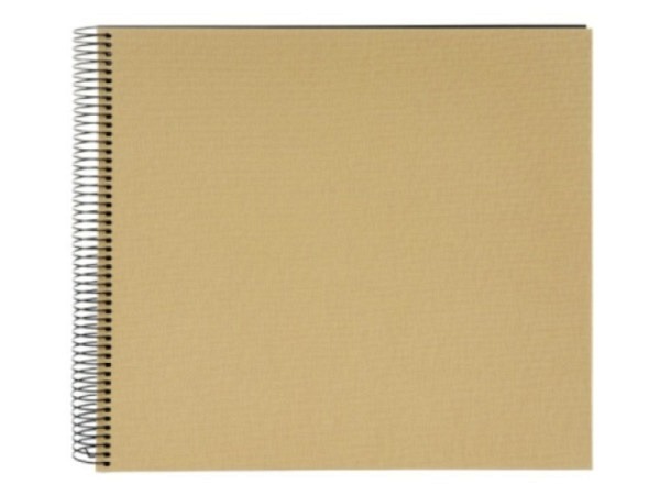 Fotoalbum Goldbuch Bella Vista Spiralalbum 34x30cm Black beige 