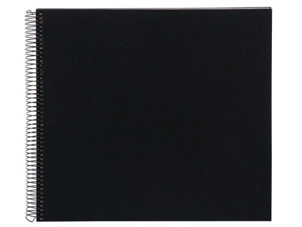 Fotoalbum Goldbuch Bella Vista Spiralalbum 34x30cm White schwarz