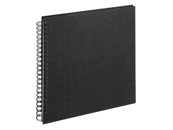 Fotoalbum Waltherdesign Classic Spirale 30x30cm schwarz