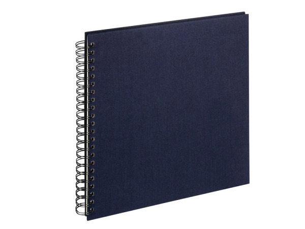 Fotoalbum Waltherdesign Classic Spirale 30x30cm dunkelblau