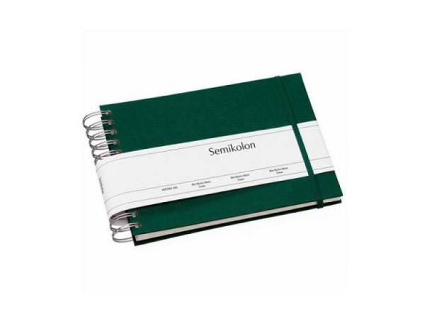 Fotoalbum Semikolon Mini Mucho Cream 25x16cm Forest waldgrün