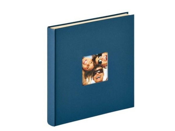 Fotoalbum Waltherdesign Fun Selbstklebealbum blau 33x34cm