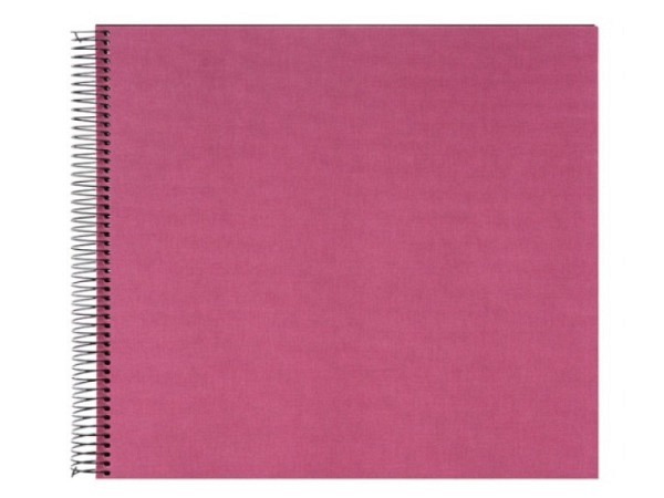 Fotoalbum Goldbuch Bella Vista Spiralalbum 34x30cm Black fuchsia 