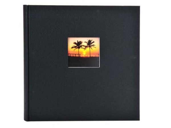 Fotoalbum Goldbuch Bella Vista gebunden 30x31cm schwarz