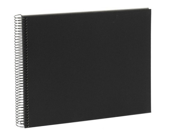 Fotoalbum Goldbuch Bella Vista Spiralalbum 23x17cm Black schwarz