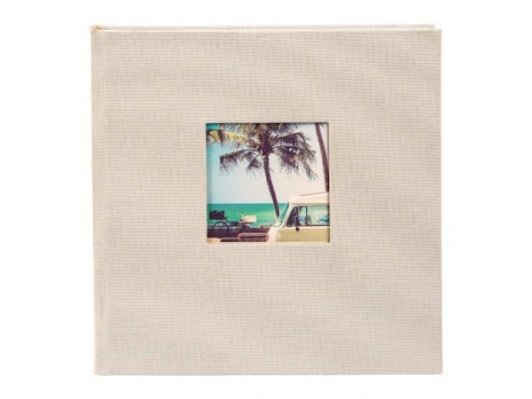 Fotoalbum Goldbuch Bella Vista Einsteckalbum 23x23,5cm sandgrau 