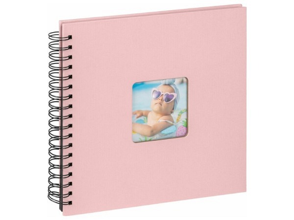 Fotoalbum Waltherdesign Fun Baby Edition rosa 26x25cm 