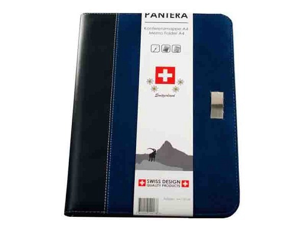 Blockmappe Aristos Swiss Winner Pantera Marine Blau A4