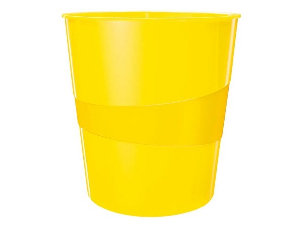Papierkorb Leitz Wow gelb 