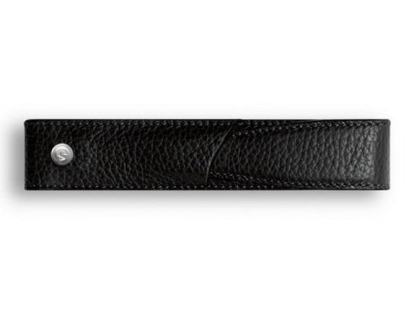 Stiftetui Caran d'Ache Leder schwarz 