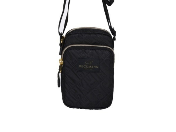 Tasche Beckmann Umhängetasche Bag Black Gold, 17×11×5cm