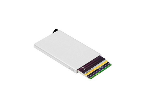 Kreditkartenetui Secrid Cardprotector silber Alu für 6 Kart.