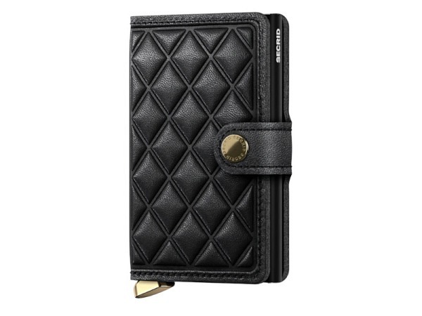 Kreditkartenetui Secrid Miniwallet Emboss Diamnod Black