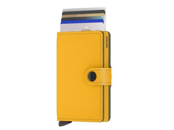 Kreditkartenetui Secrid Miniwallet Yard Ochre